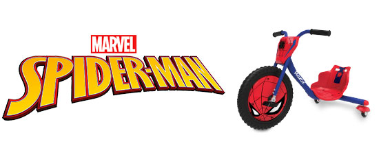 Razor Spider-Man RipRider 360 - Superhero-Inspired Rides