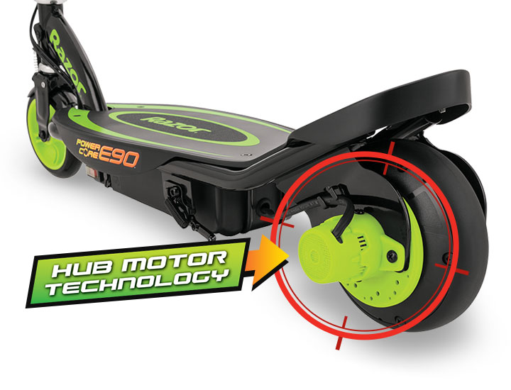 Power Core™ E90™ Power Up with More Torque and Double the Ride Time