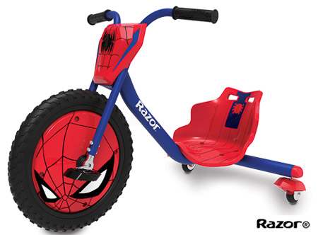 Razor Spider-Man RipRider® 360 — Ride-On